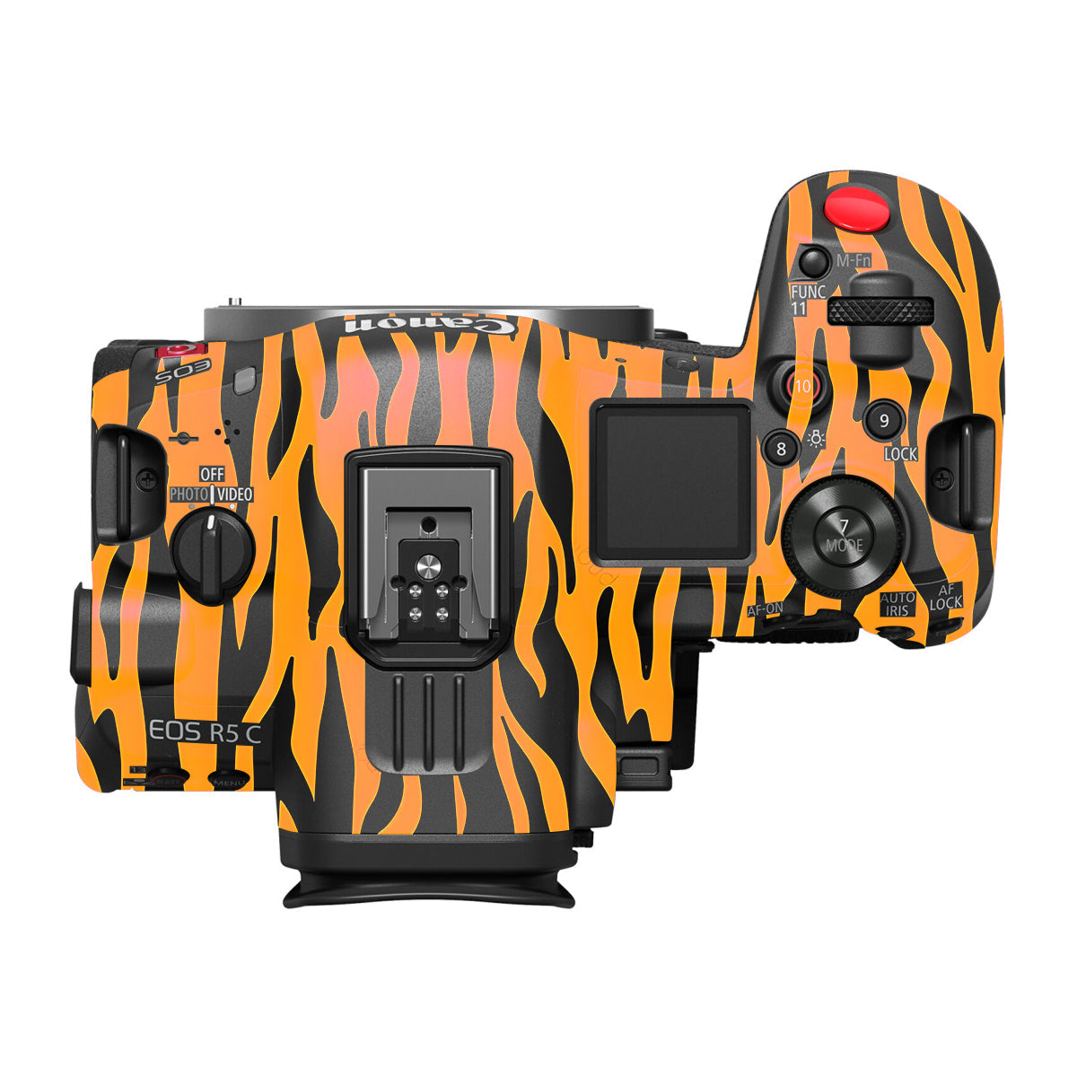 Savanna Tiger Stripes Canon EOS R5 C Camera Skin