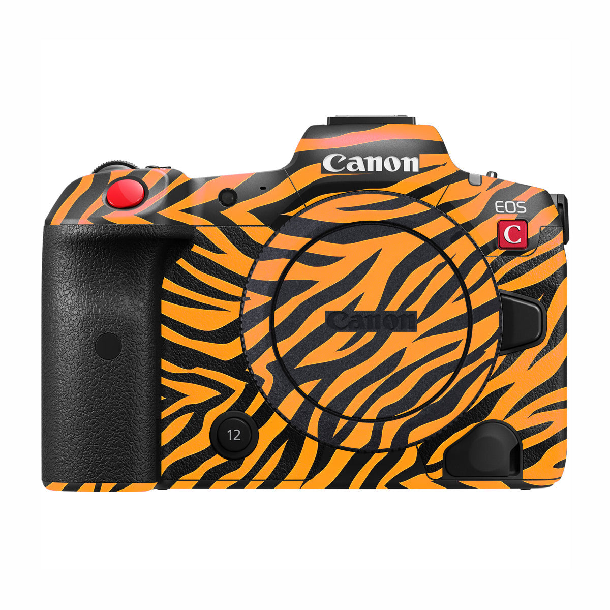 Zebra Gold Pattern Canon EOS R5 C Camera Skin