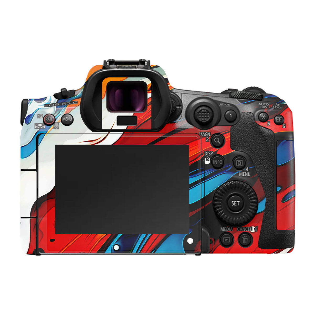 Fire & Ice Flow Canon EOS R5 C Camera Skin