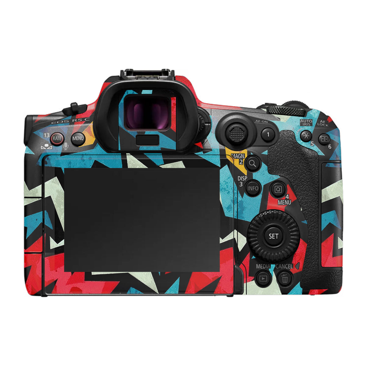 Pop Art Lightning Canon EOS R5 C Camera Skin