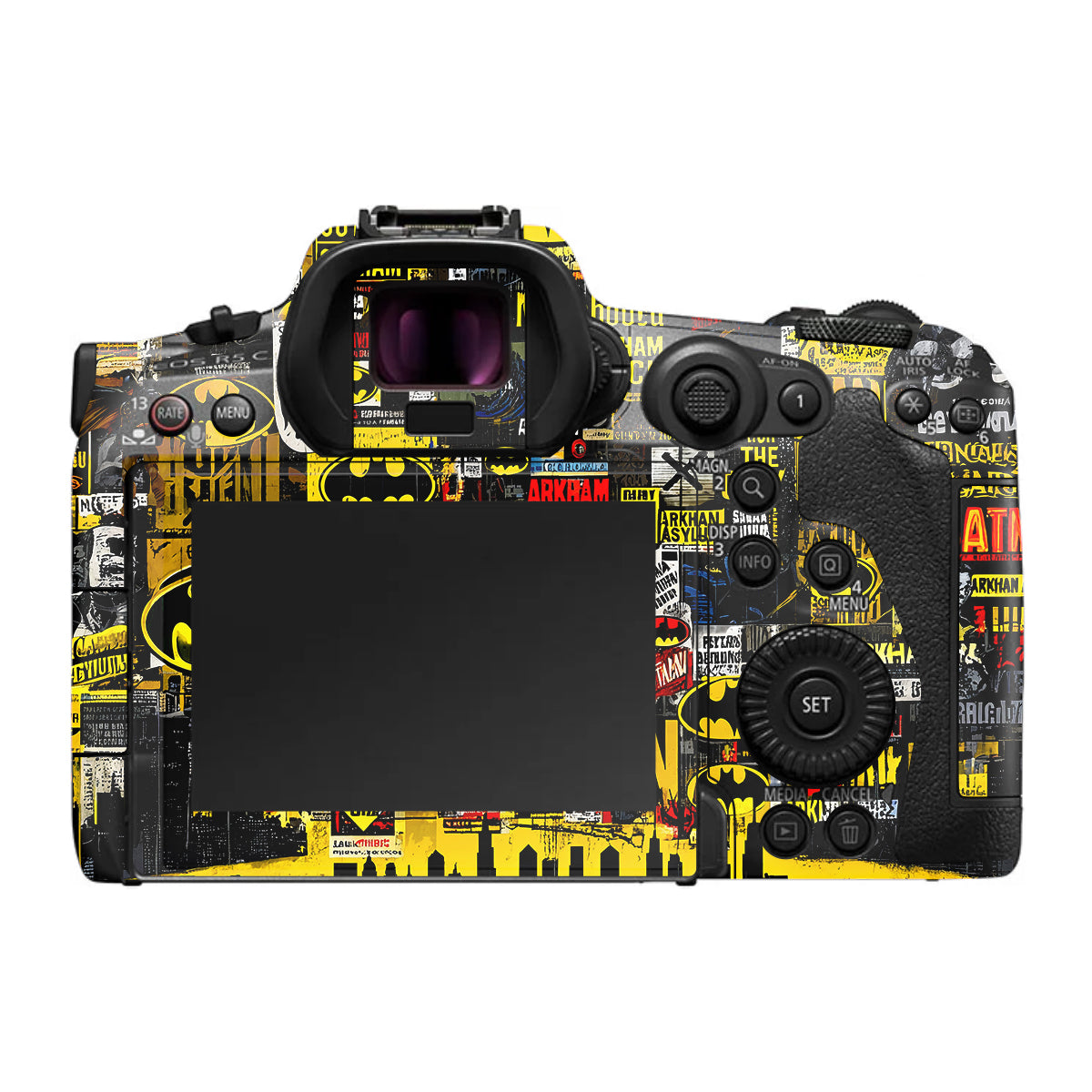 Batman Collage Canon EOS R5 C Camera Skin