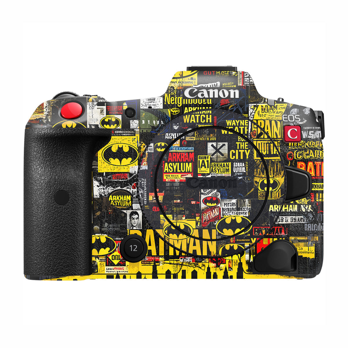 Batman Collage Canon EOS R5 C Camera Skin