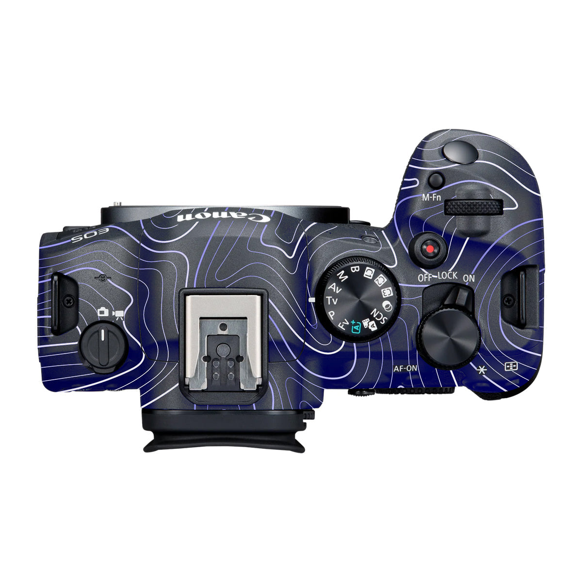Deep Blue Contour Canon R6 Mark III Camera Skin