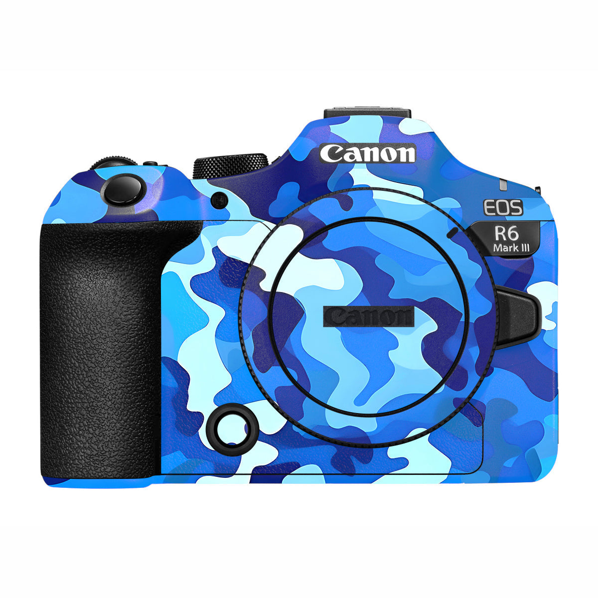 Arctic Blue Camo Pattern Canon R6 Mark III Camera Skin