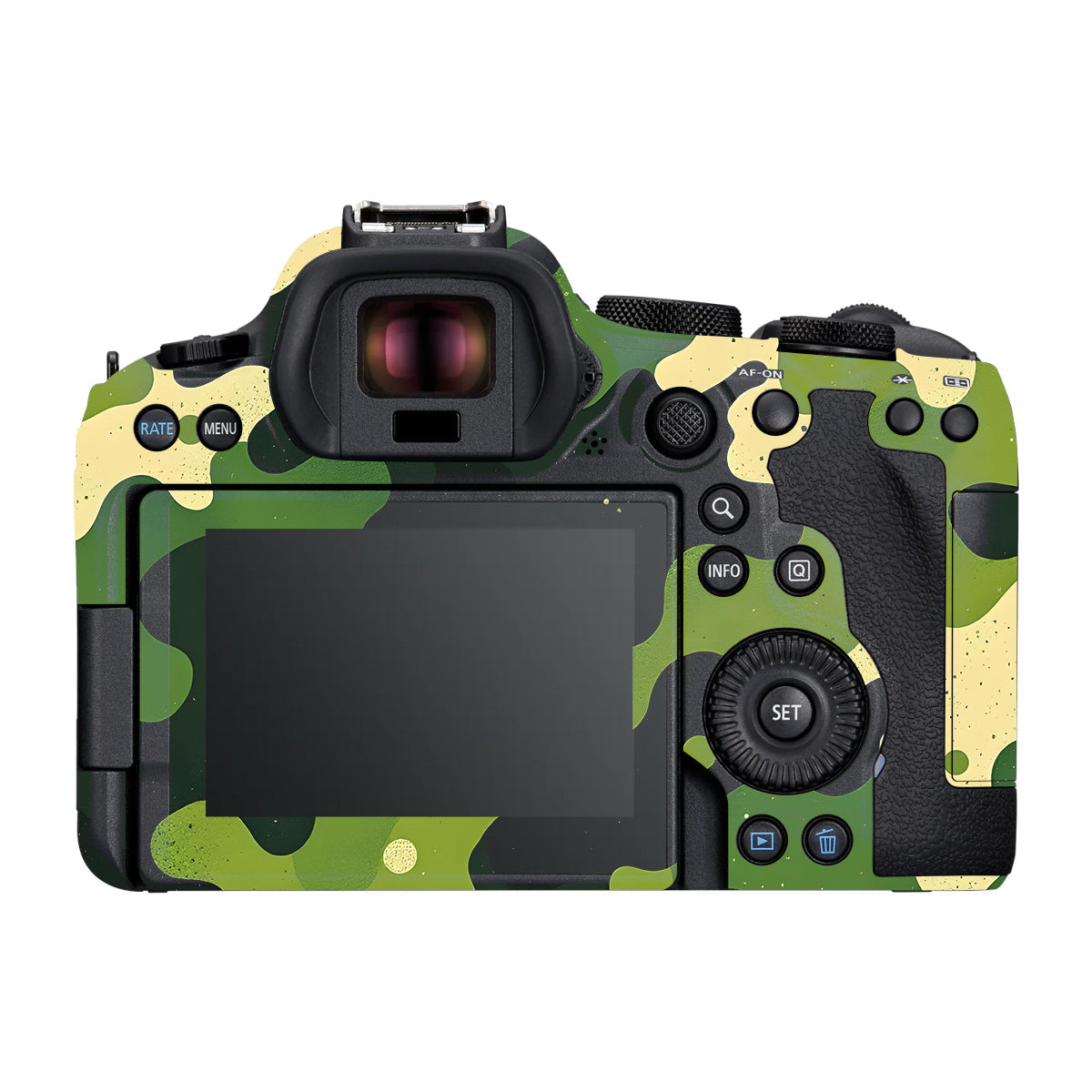 Camouflage Pattern Canon R6 Mark III Camera Skin