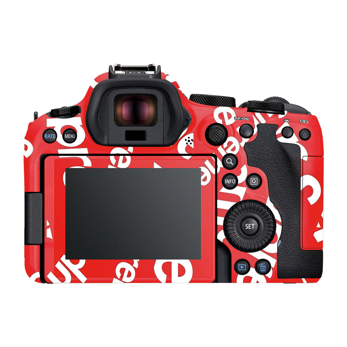 Supreme Red Canon R6 Mark III Camera Skin