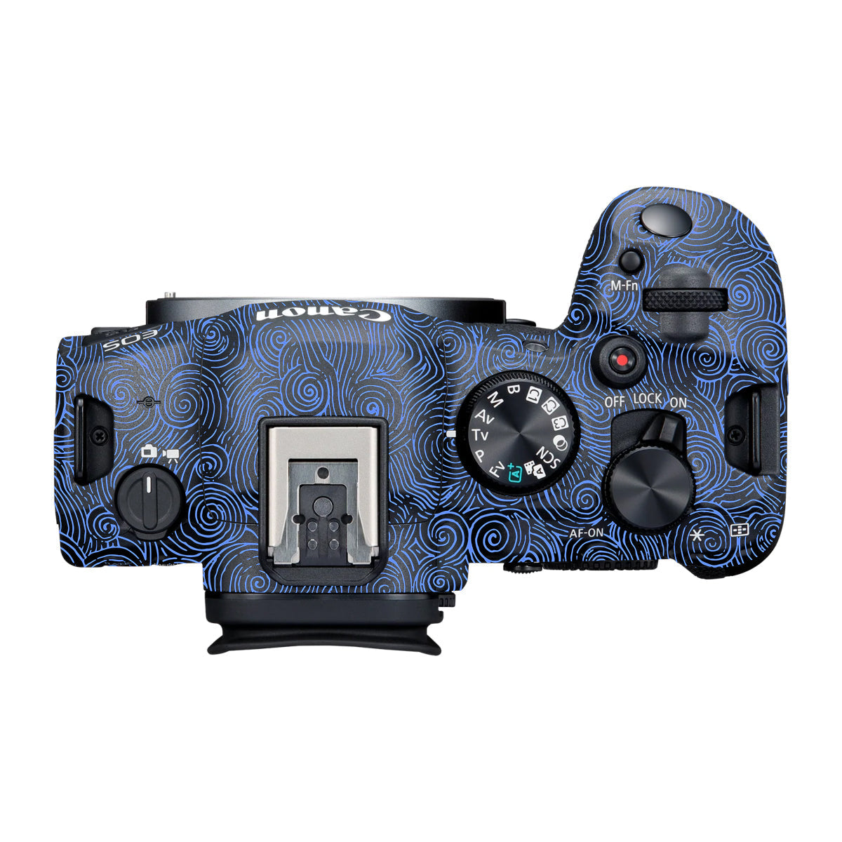 Blue Spirals Canon R6 Mark III Camera Skin