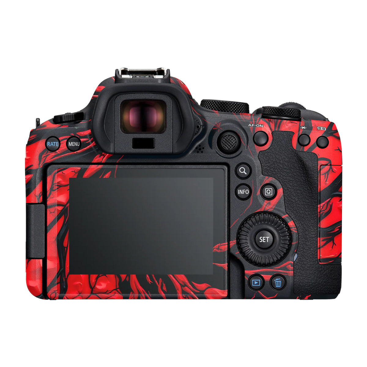 Venom Red Canon R6 Mark III Camera Skin