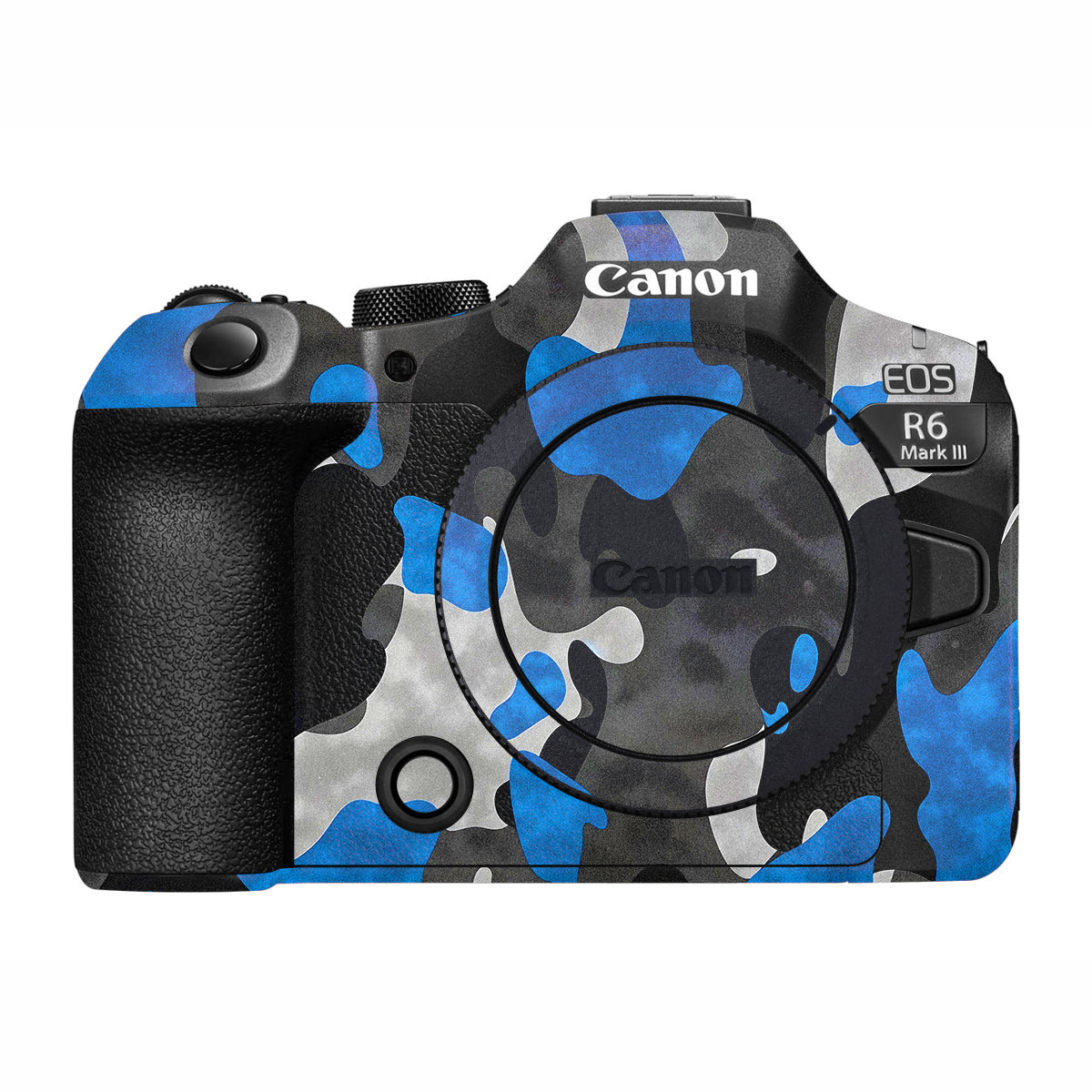 Blue Grey Camo Canon R6 Mark III Camera Skin