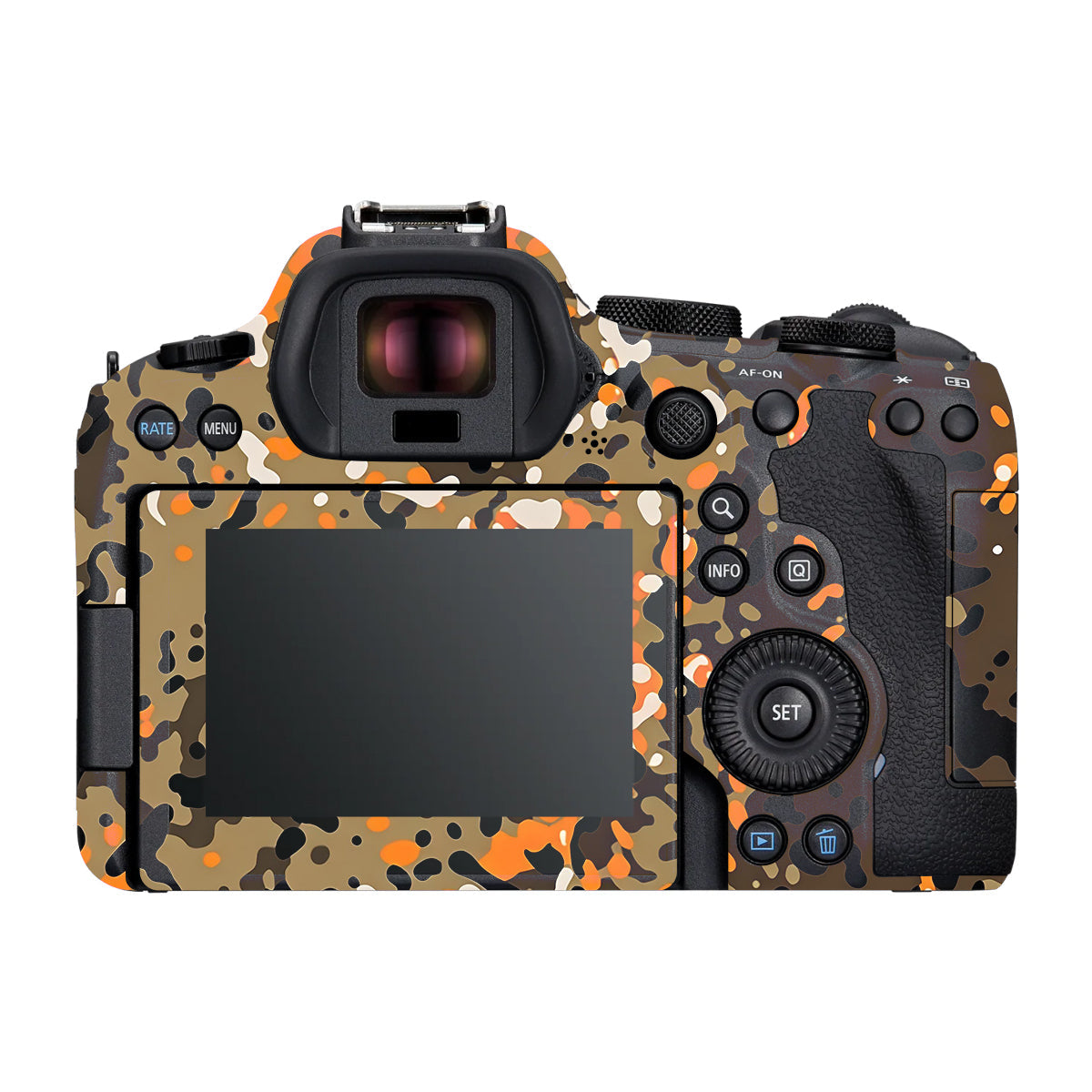 Orange Brown Spot  Canon R6 Mark III Camera Skin