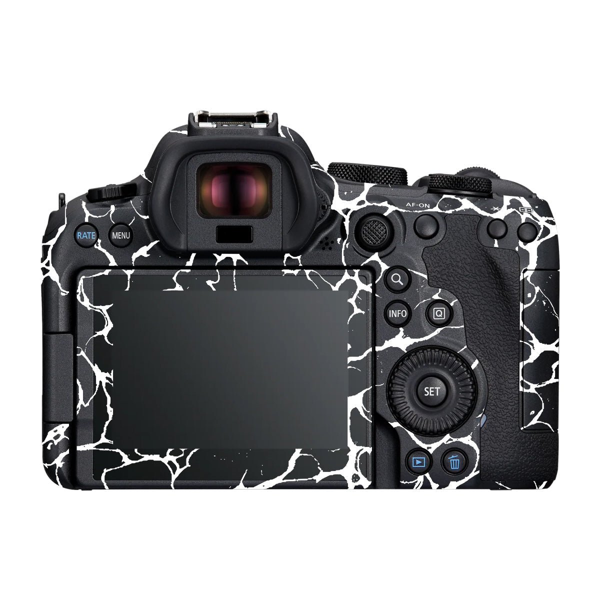 White Web Canon R6 Mark III Camera Skin