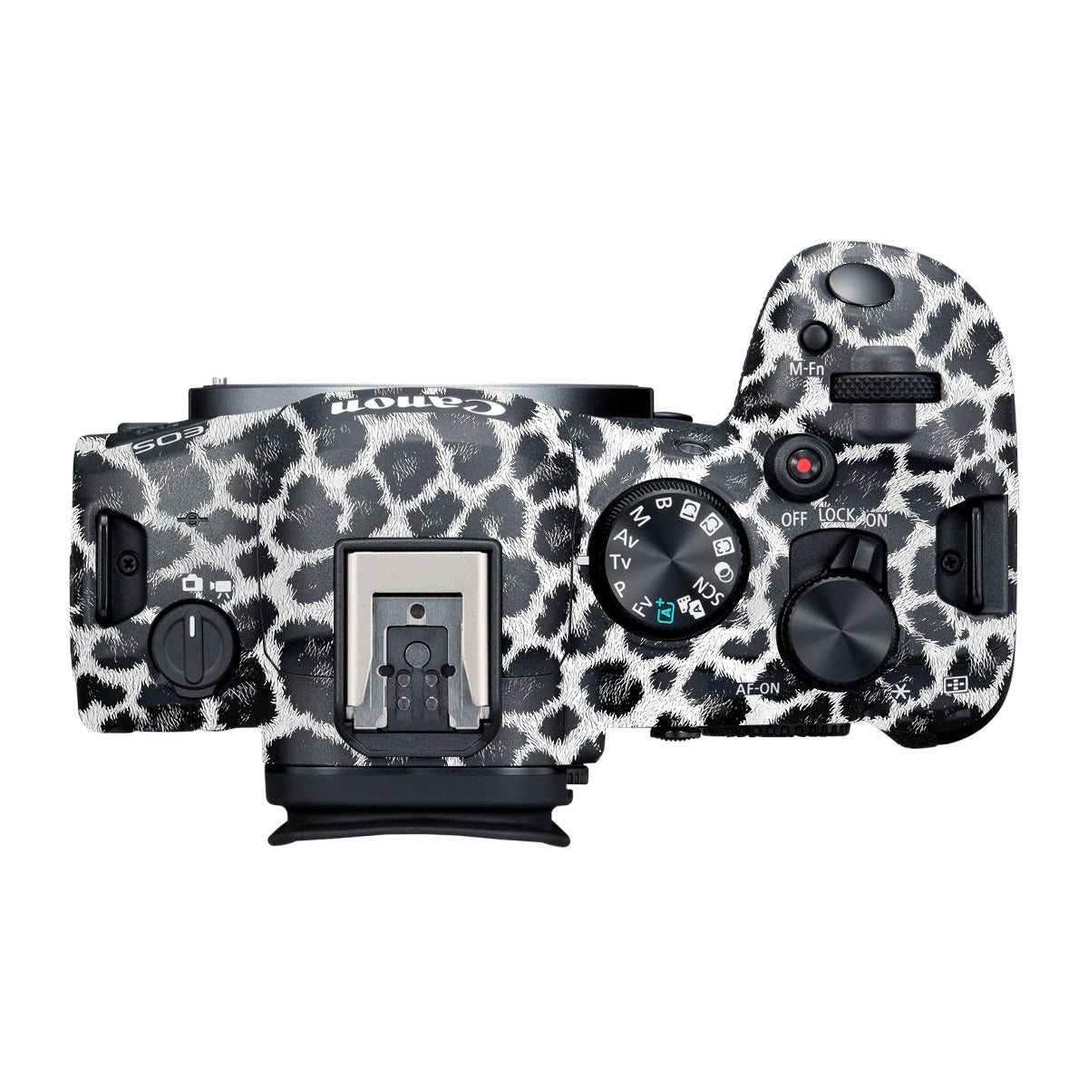 Snow Leopard Spots Canon R6 Mark III Camera Skin