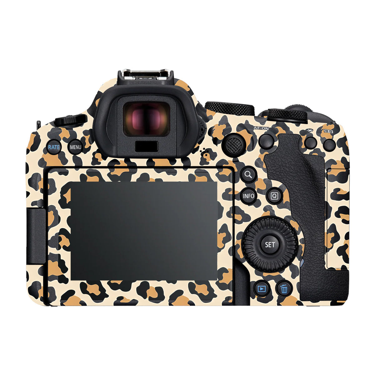 Sandy Leopard Spots Canon R6 Mark III Camera Skin