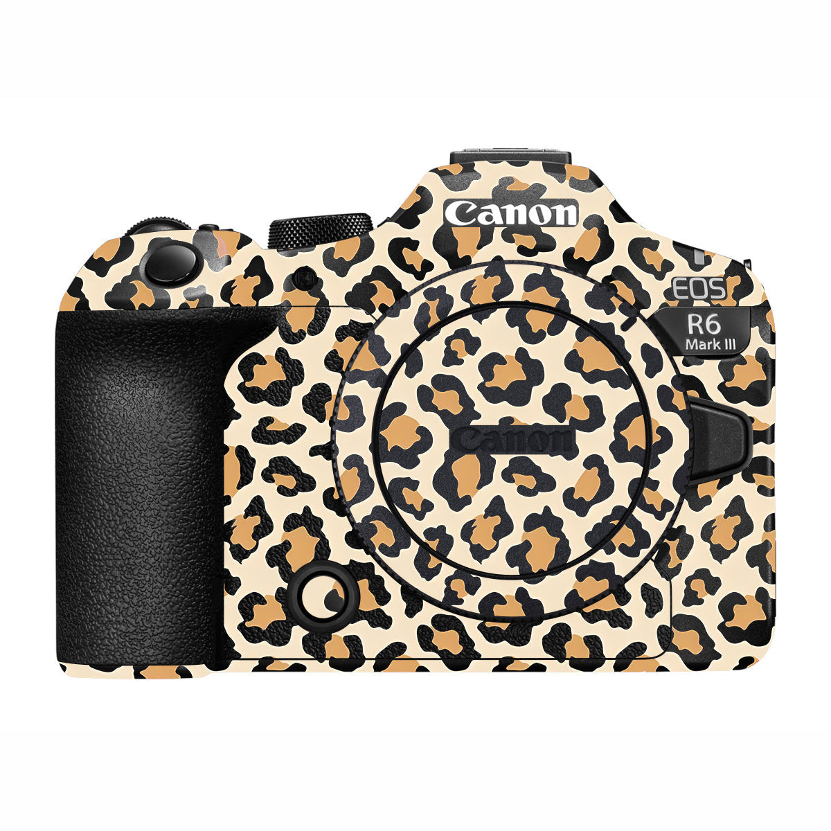 Sandy Leopard Spots Canon R6 Mark III Camera Skin