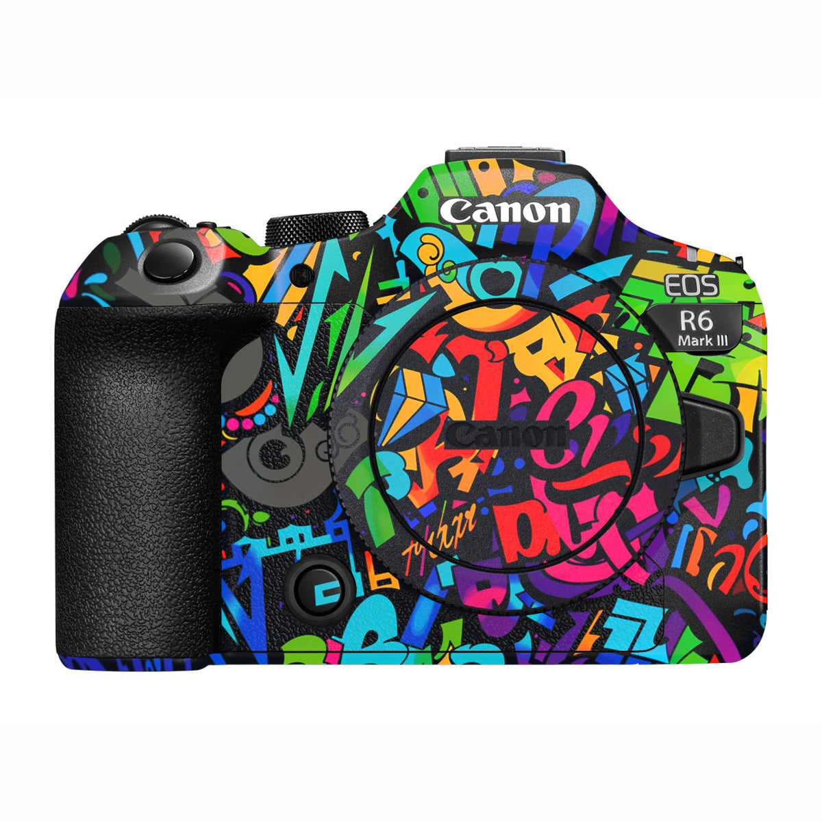 Colorful Urban Street Art Lettering Canon R6 Mark III Camera Skin