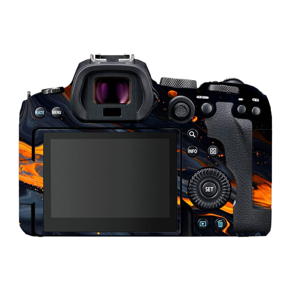 Marbel R6 Skin Lava Marble Canon EOS R6 Mark I Camera Skins