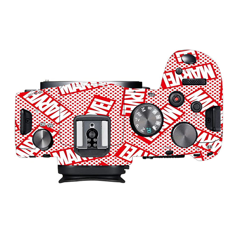 Marvel Comics Canon EOS R6 Mark I Camera Skins
