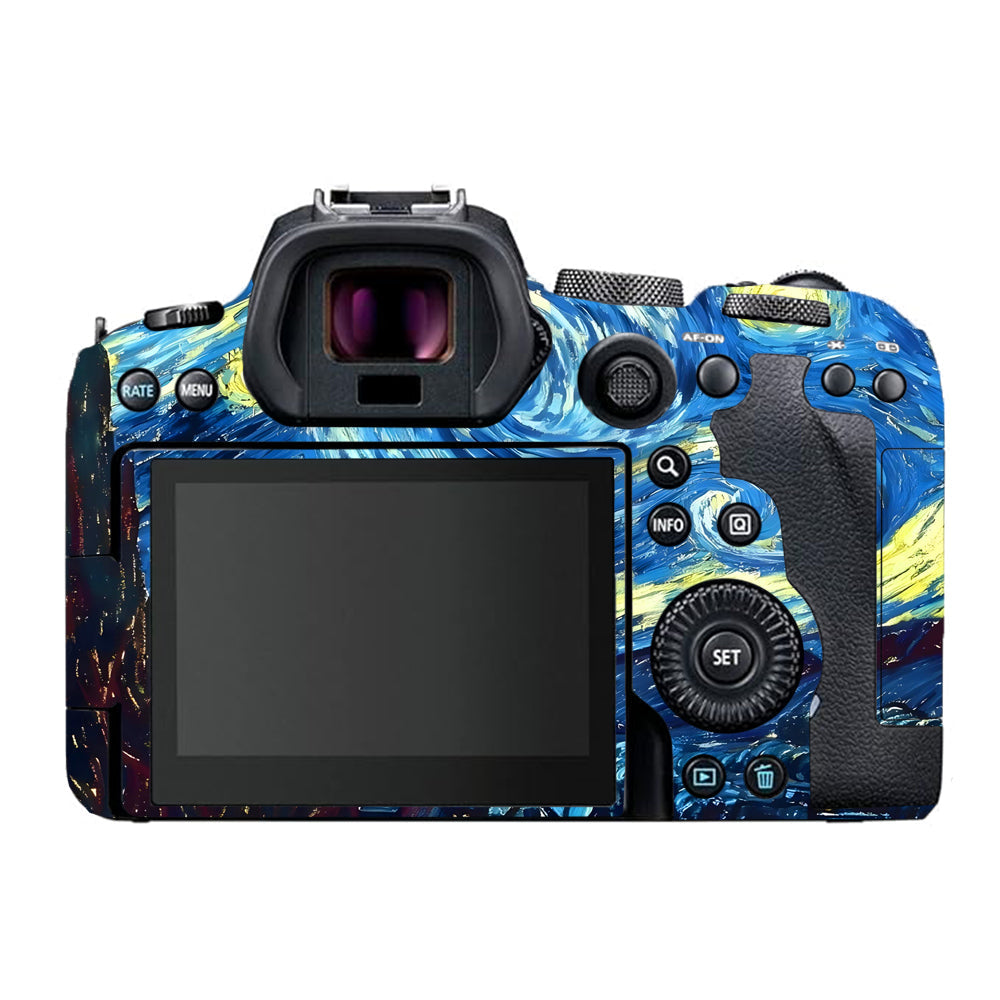 Starry Night Art Canon EOS R6 Mark I Camera Skins