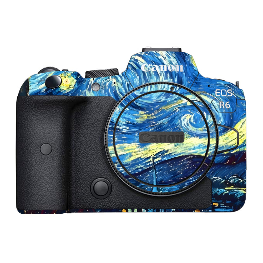 Starry Night Art Canon EOS R6 Mark I Camera Skins