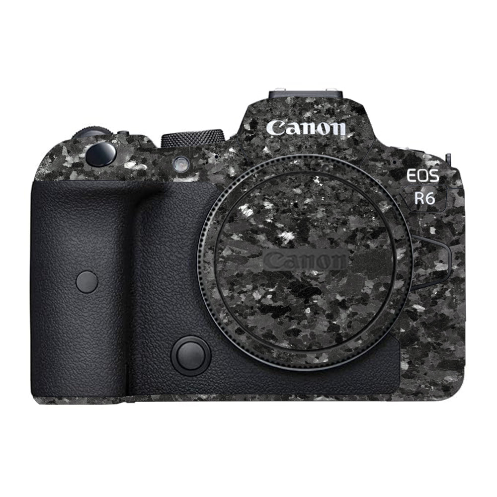 Black Granite Canon EOS R6 Mark I Camera Skins