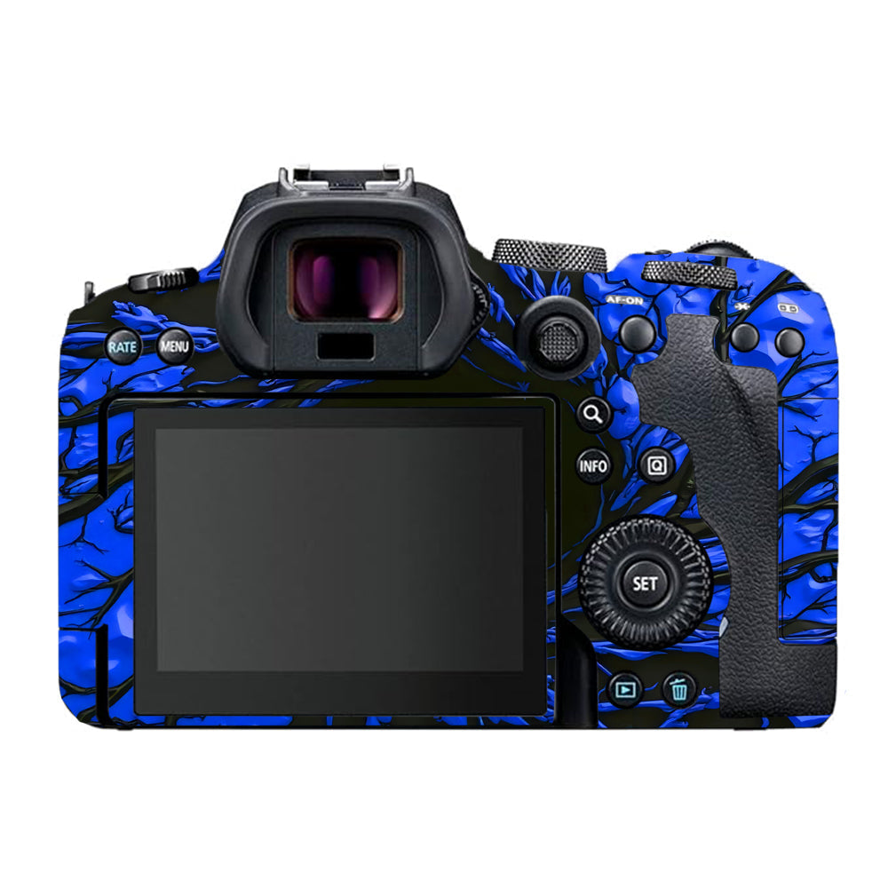 Venom Blue Canon EOS R6 Mark I Camera Skins