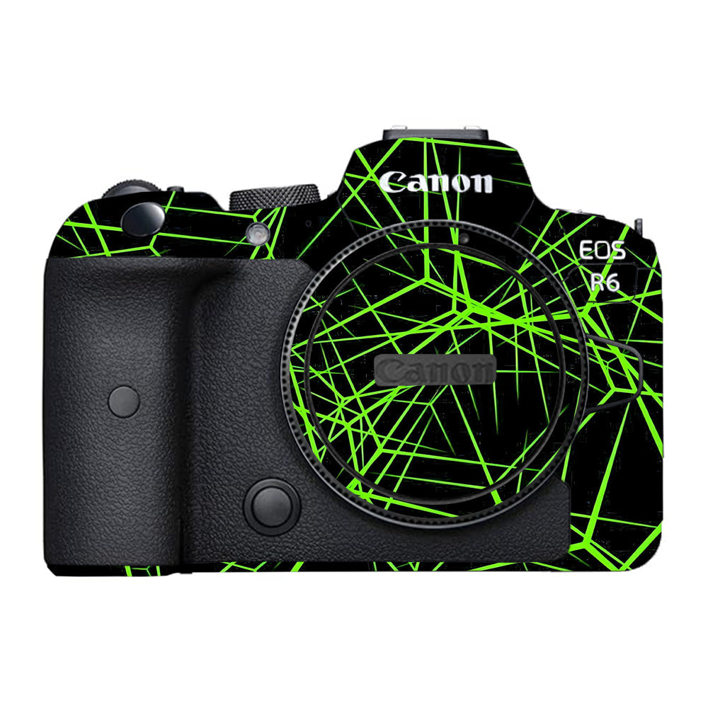 Neon Grid Canon EOS R6 Mark I Camera Skins