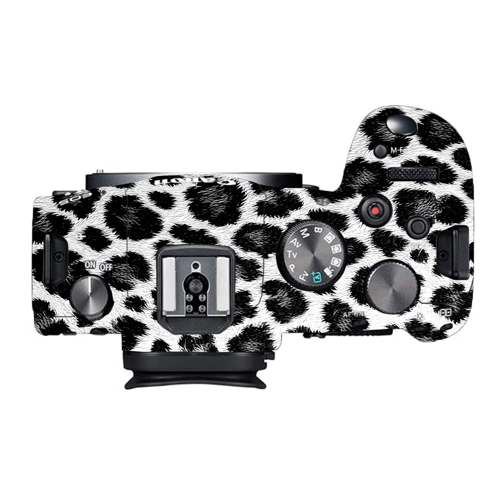 Snow Leopard Spots Canon EOS R6 Mark I Camera Skins