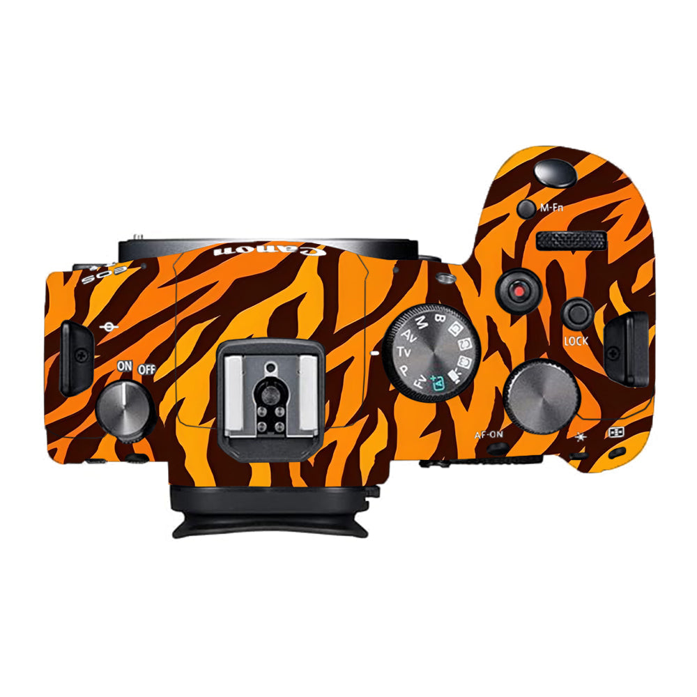 Wild Tiger Stripes Canon EOS R6 Mark I Camera Skins