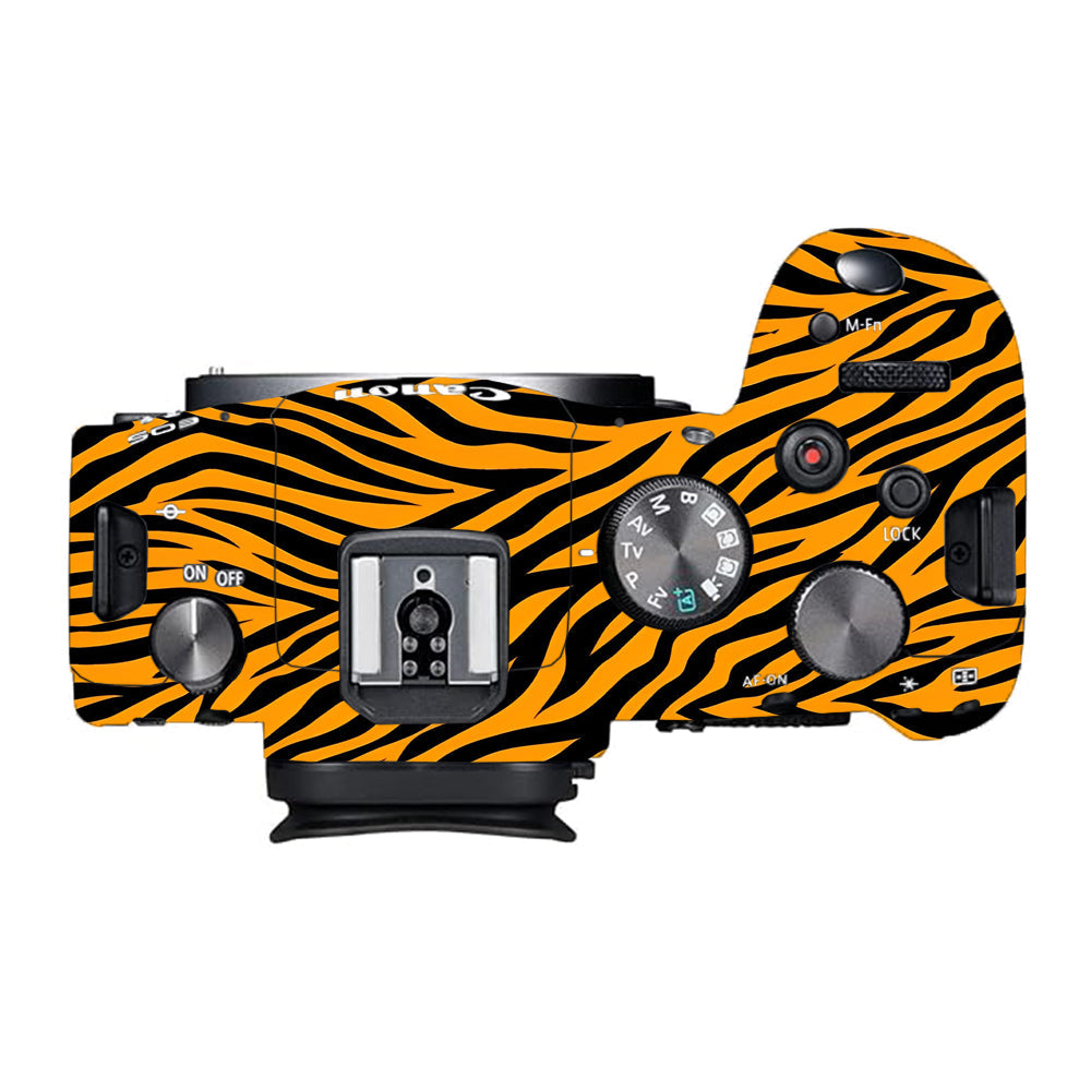 Zebra Gold Pattern Canon EOS R6 Mark I Camera Skins