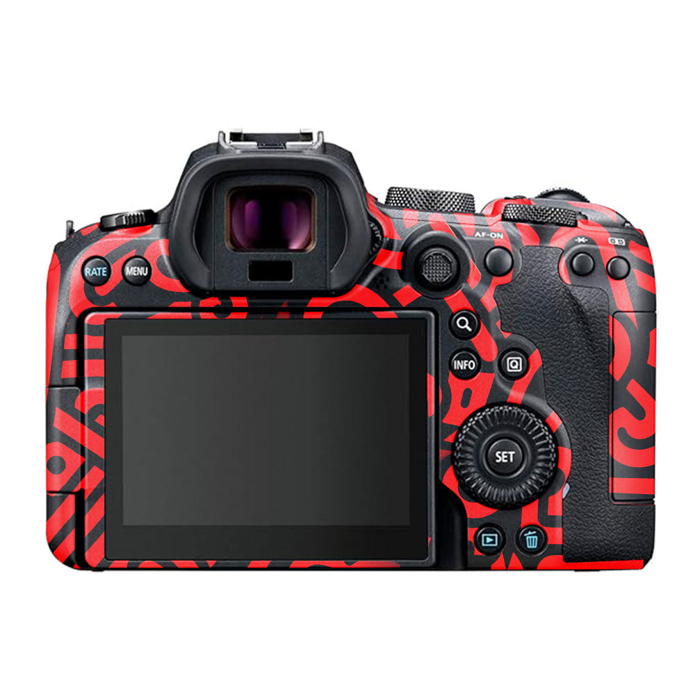 Vortex R6 Skin Vortex Signal Canon EOS R6 Mark I Camera Skin