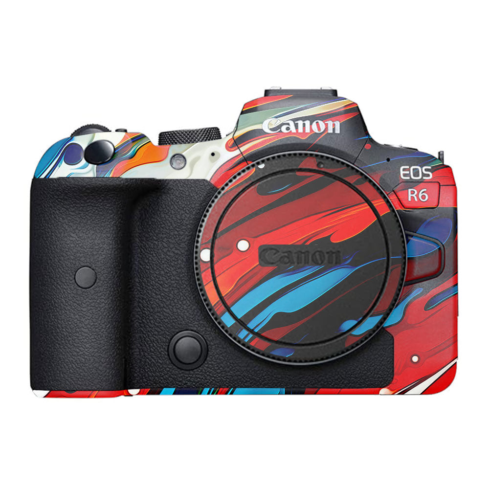 Fire & Ice Flow Canon EOS R6 Mark I Camera Skin