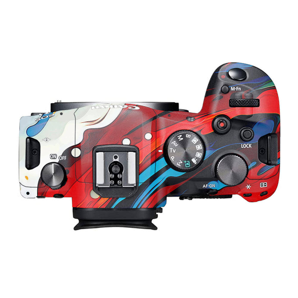 Fire & Ice Flow Canon EOS R6 Mark I Camera Skin