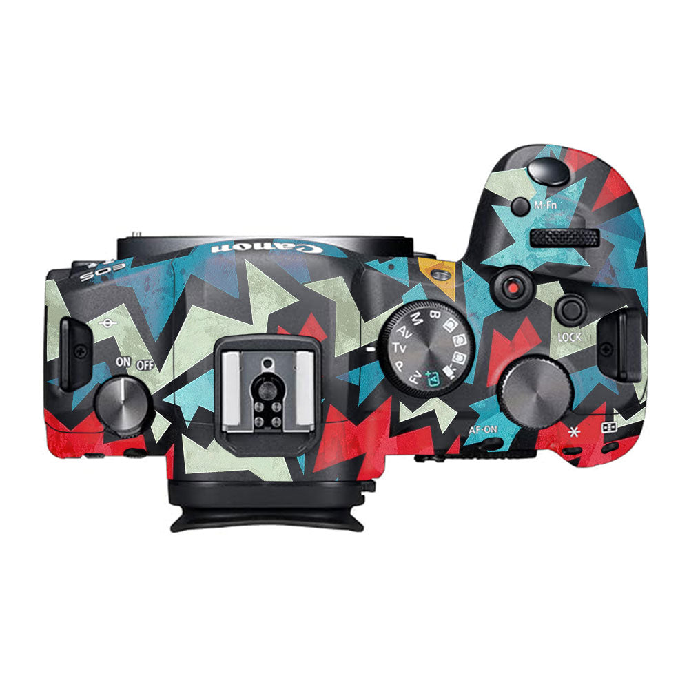 Pop Art Lightning Canon EOS R6 Mark I Camera Skin