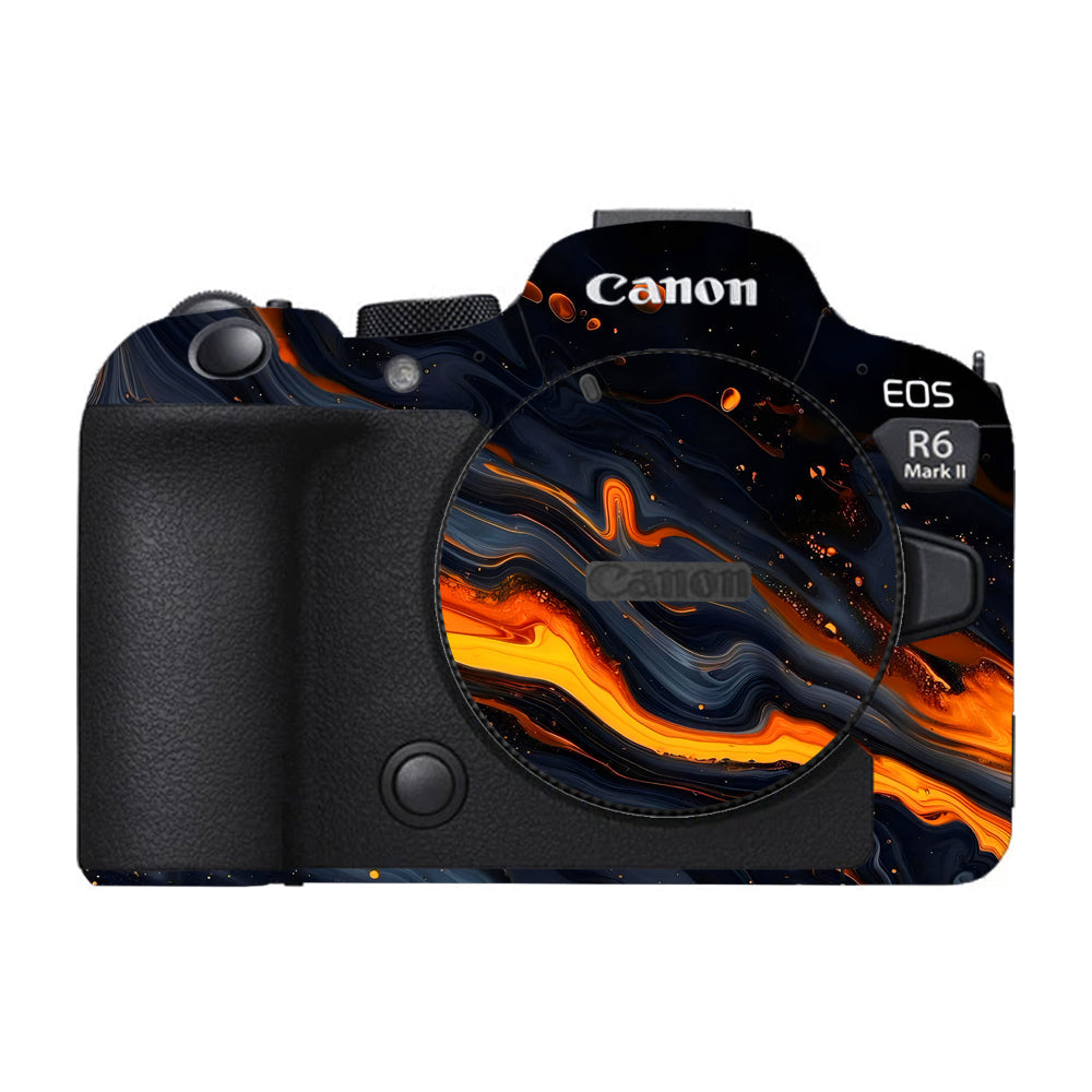 Lava Marble Canon EOS R6 Mark II Camera Skins
