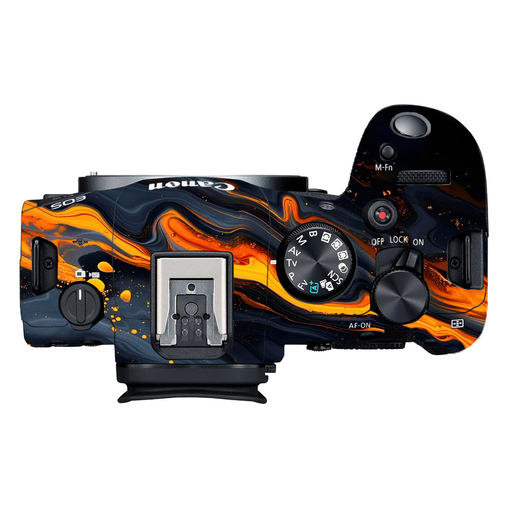 Lava Marble Canon EOS R6 Mark II Camera Skins