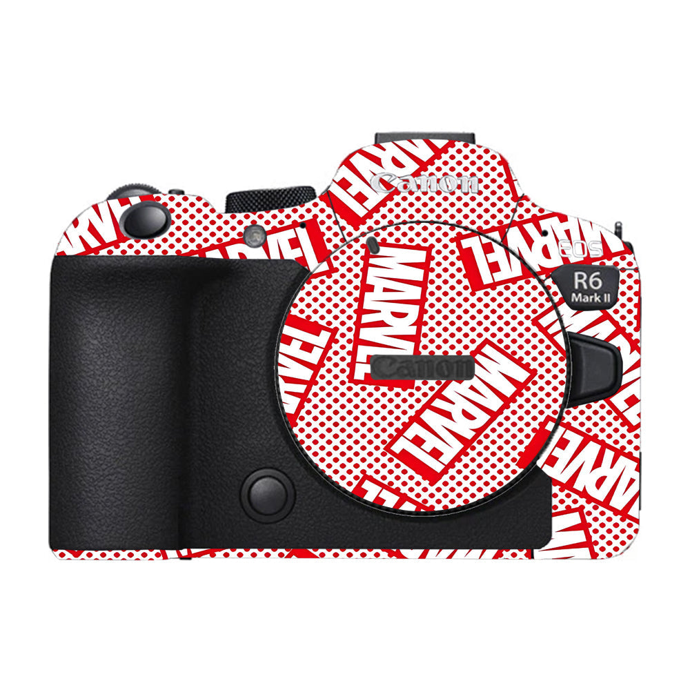Marvel Comics Canon EOS R6 Mark II Camera Skins