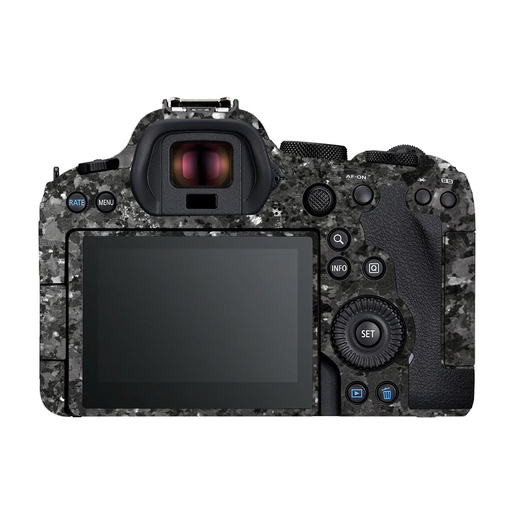 Black Granite Canon EOS R6 Mark II Camera Skins