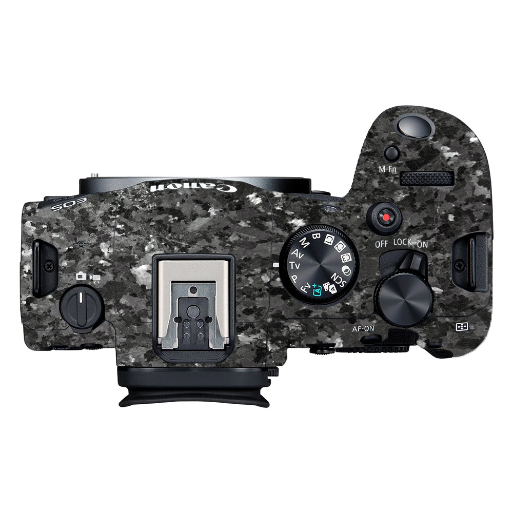 Black Granite Canon EOS R6 Mark II Camera Skins