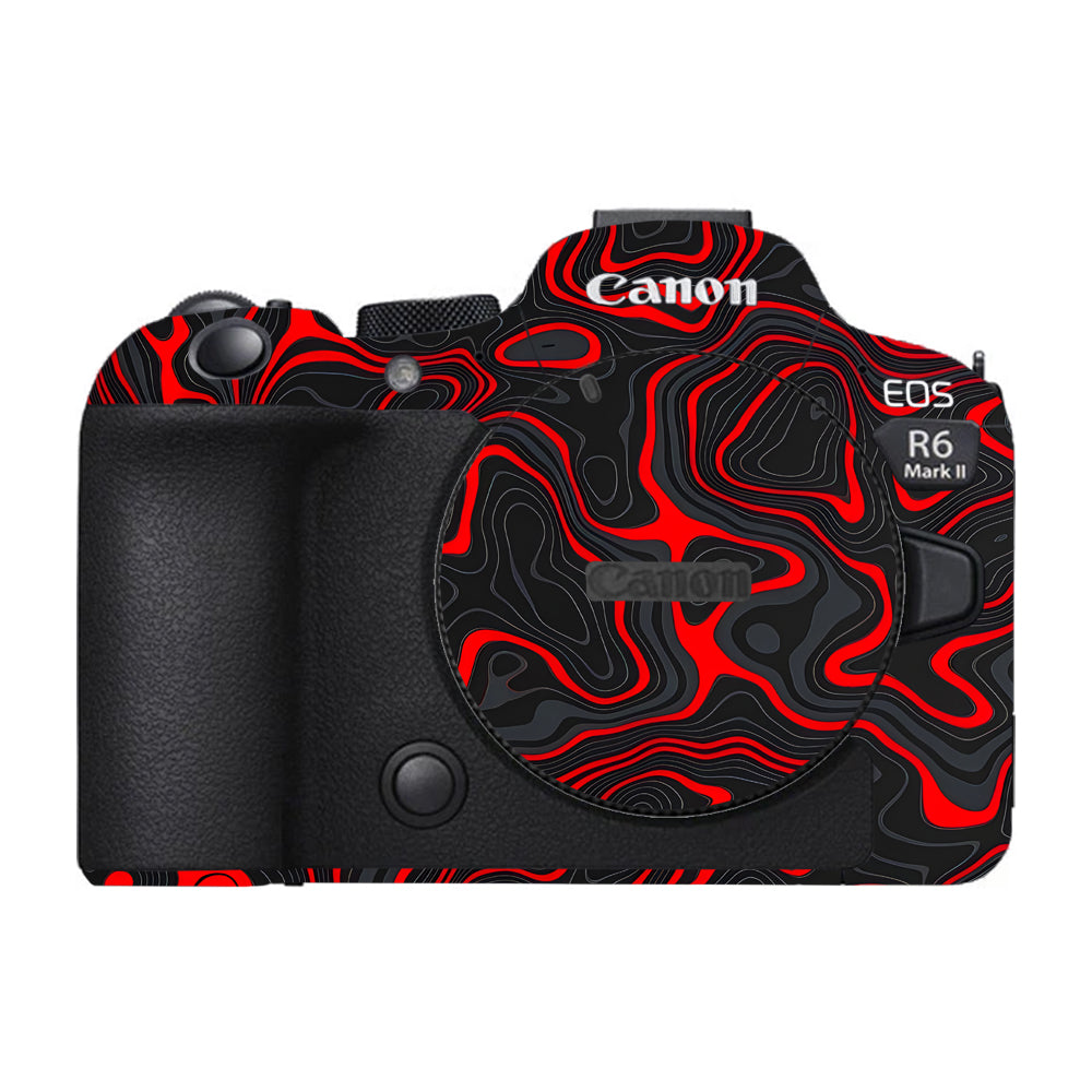 Crimson Waves Canon EOS R6 Mark II Camera Skins