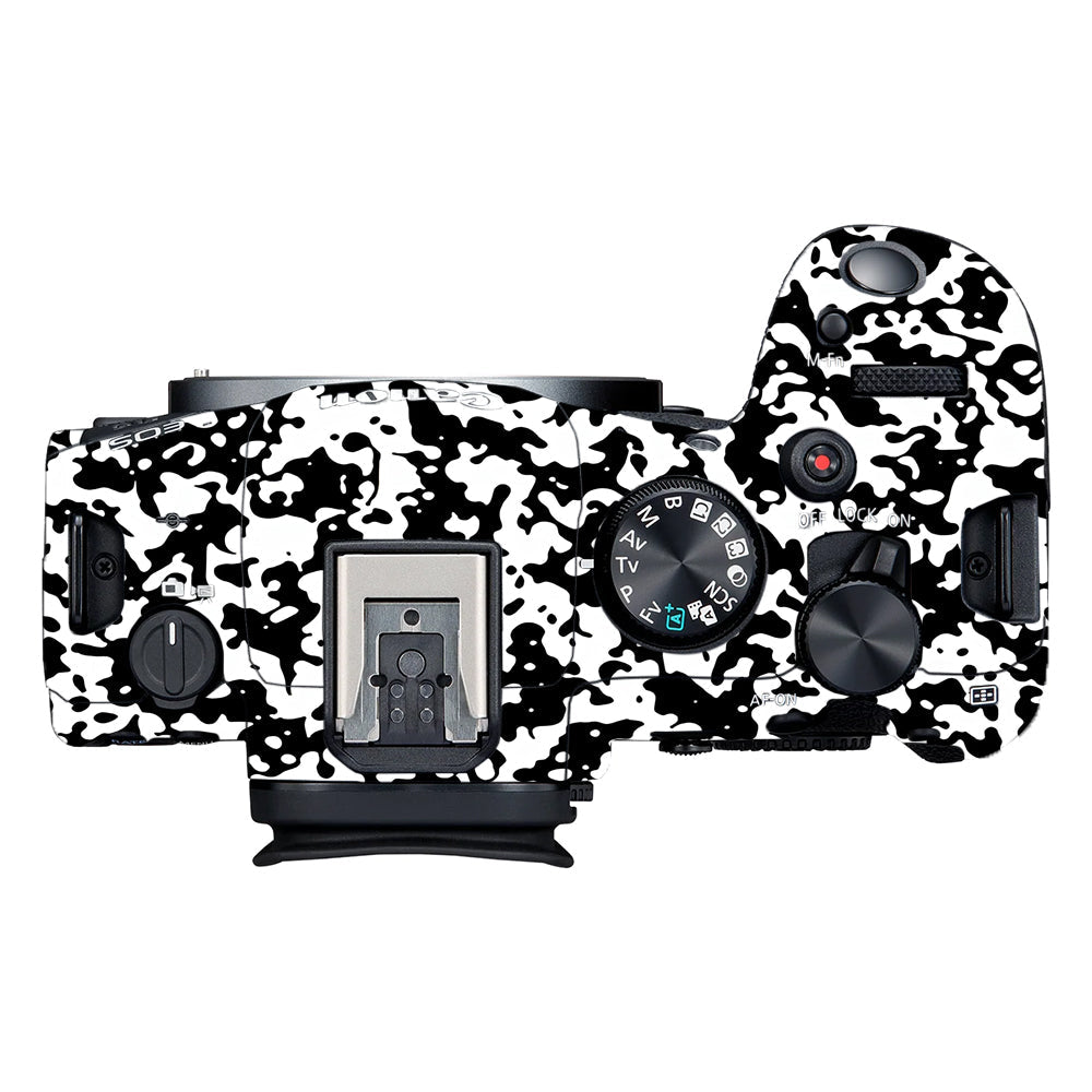 Snow Camo Canon EOS R6 Mark II Camera Skins