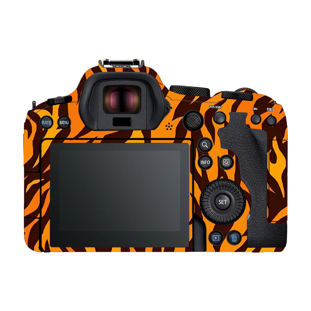 Wild Tiger Stripes Canon EOS R6 Mark II Camera Skins