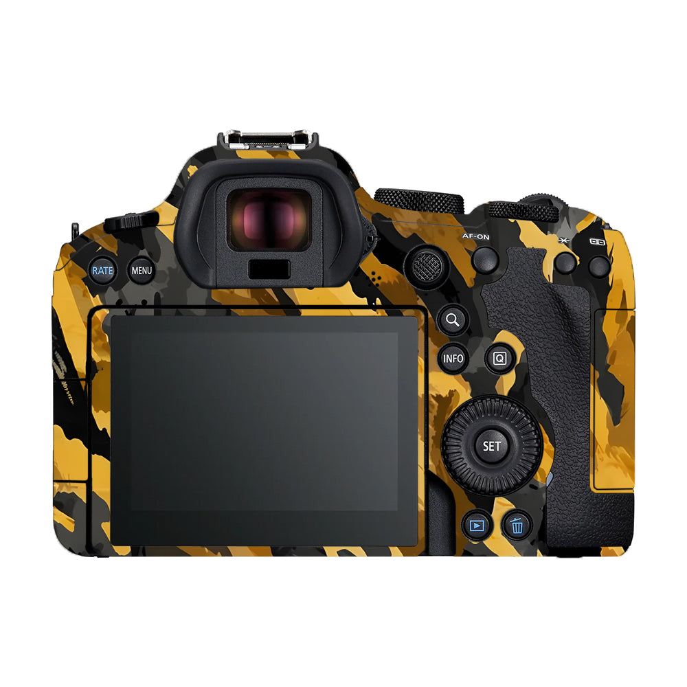 Camo Tiger Blend Canon EOS R6 Mark II Camera Skins