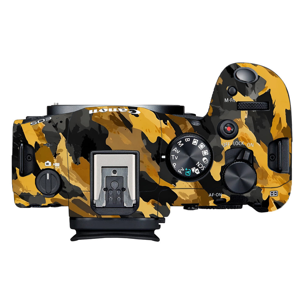 Camo Tiger Blend Canon EOS R6 Mark II Camera Skins