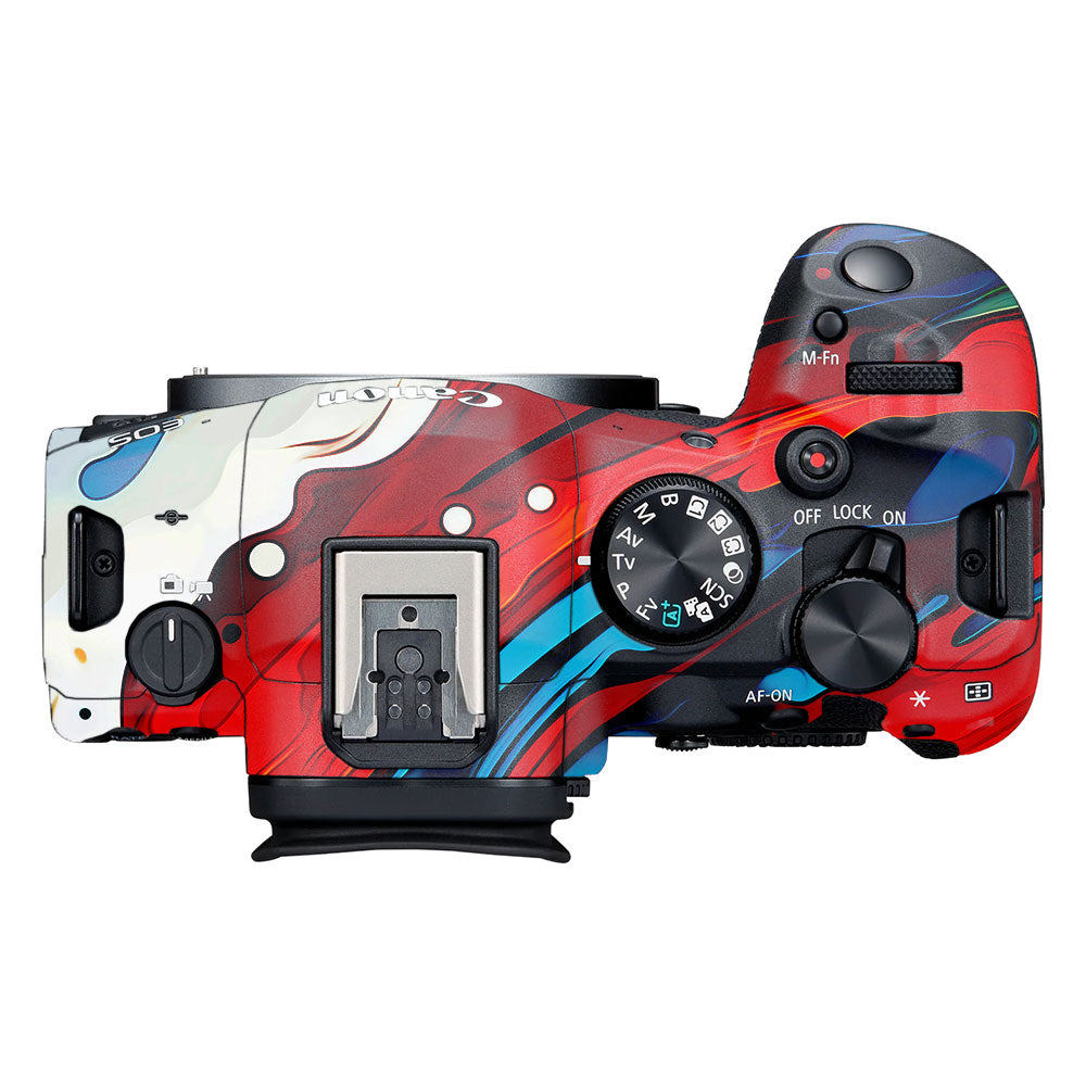 Fire & Ice Flow Canon EOS R6 Mark II Camera Skin