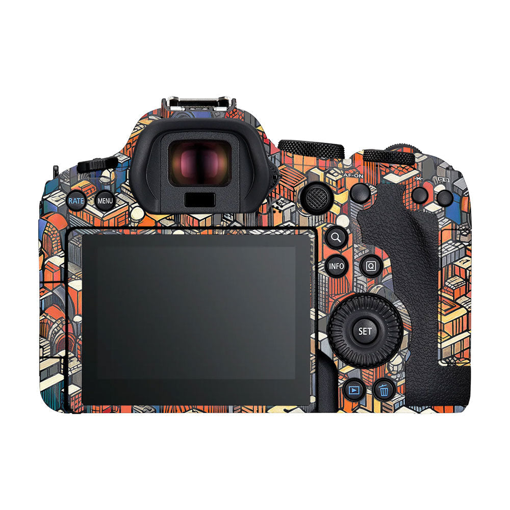 Isometric Cityscape Canon EOS R6 Mark II Camera Skin