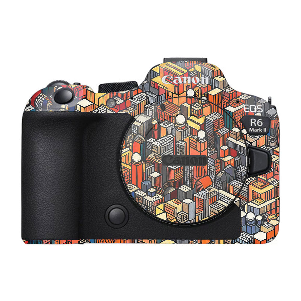 Isometric Cityscape Canon EOS R6 Mark II Camera Skin