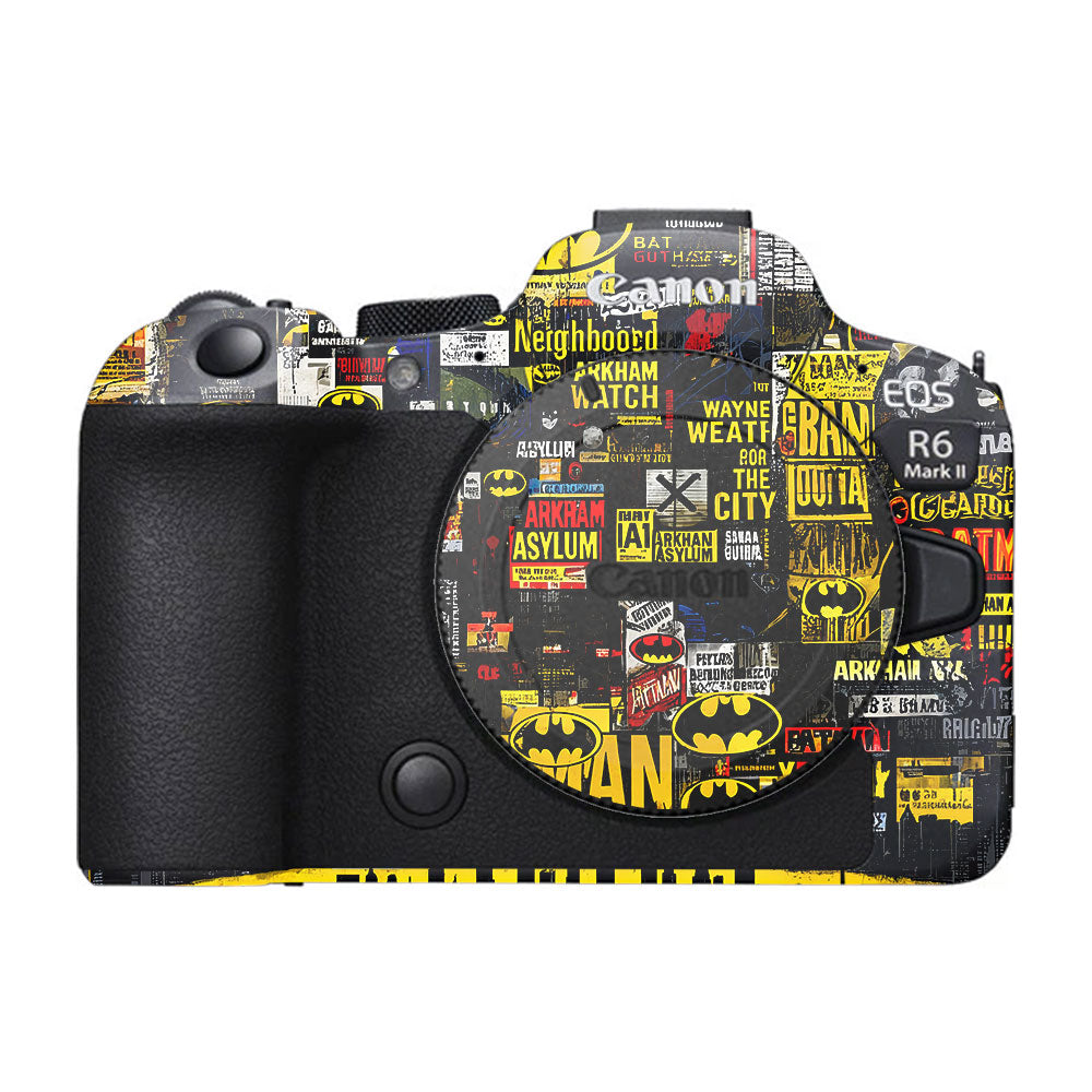 Batman Collage Canon EOS R6 Mark II Camera Skin