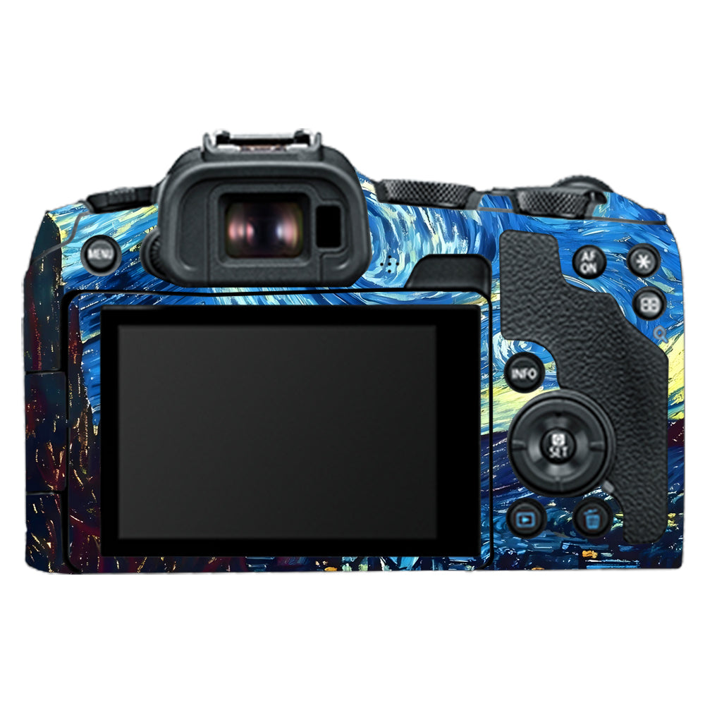 Starry Night Art Canon EOS R8 Camera Skins