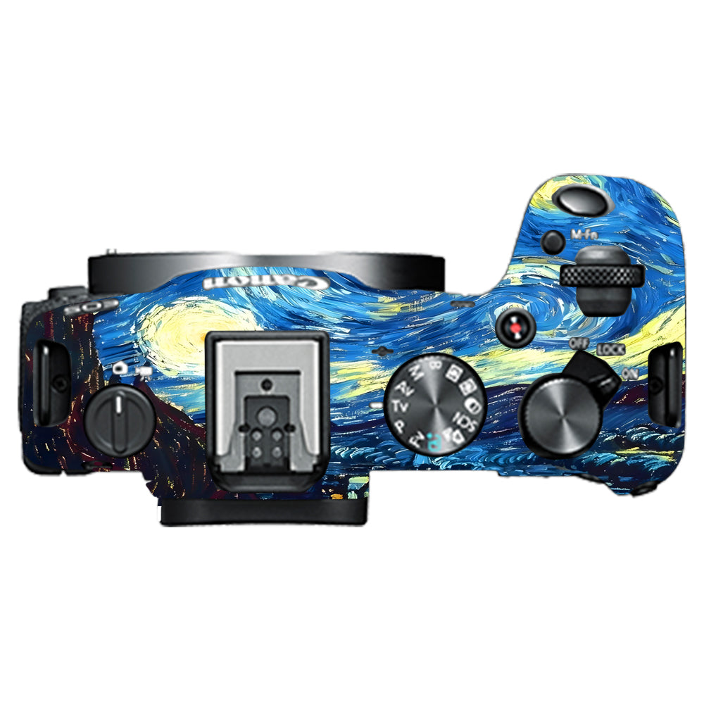 Starry Night Art Canon EOS R8 Camera Skins