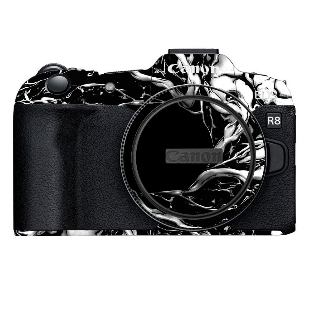 Venom Black Canon EOS R8 Camera Skins